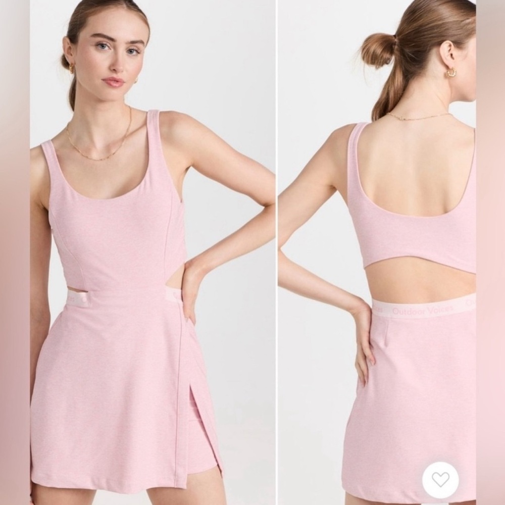 NWT Outdoor Voices Pink Court Dress